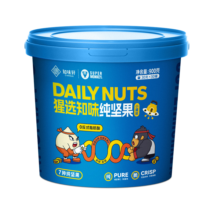 猩選知(zhī)味純果仁每日(rì)堅果